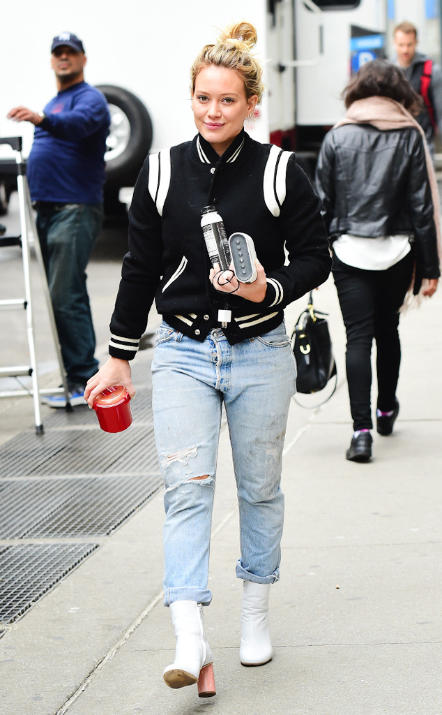 ESC: Varsity Jacket, Hilary Duff ESC: Varsity Jacket, Hilary Duff